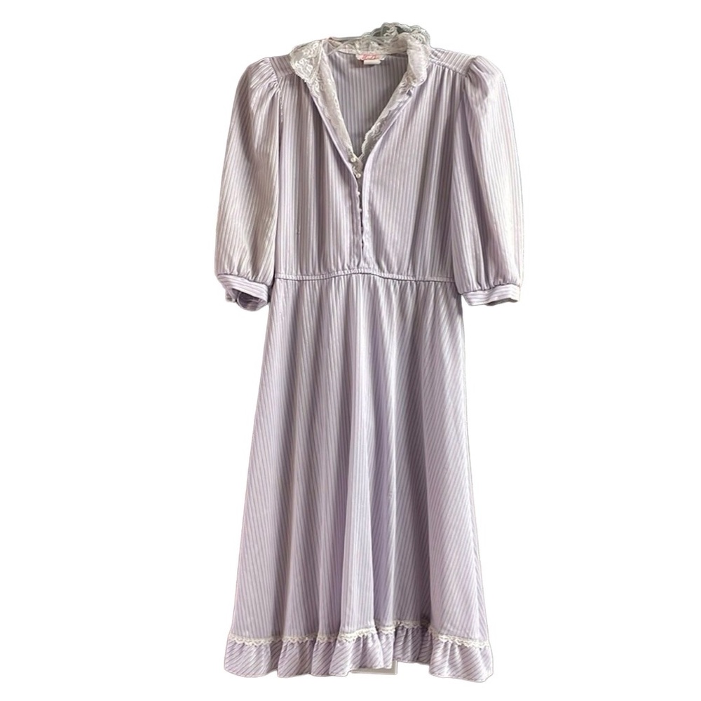 JerriGee Ladies Vintage Dress, Size 7, Lavender